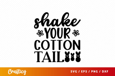 Shake your cotton tail SVG Design SVG Designangry 