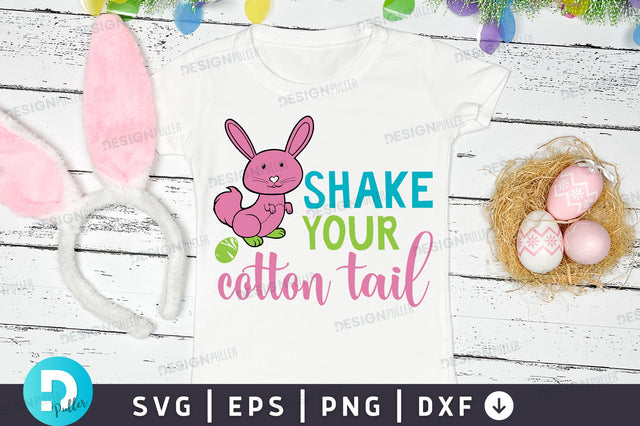 Shake your cotton tail Svg Design SVG Regulrcrative 