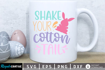 Shake your cotton tail Svg Design SVG Regulrcrative 