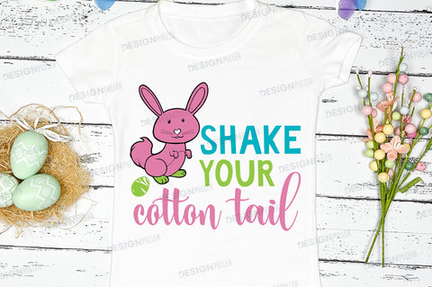 Shake your cotton tail Svg Design SVG Regulrcrative 