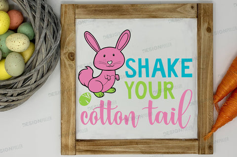 Shake your cotton tail Svg Design SVG Regulrcrative 