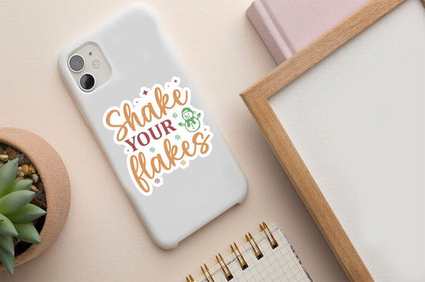Shake your flakes Png Sticker Design SVG Designangry 