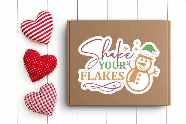 Shake your flakes Png Sticker Design SVG Designangry 