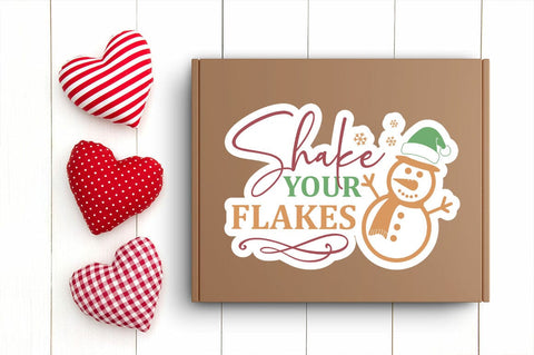 Shake your flakes Png Sticker Design SVG Designangry 