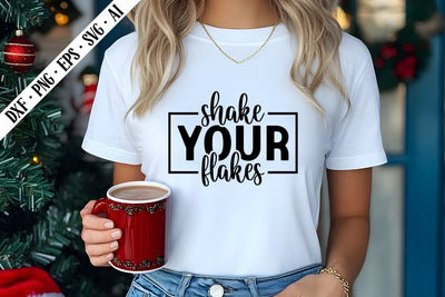 Shake Your Flakes Svg, Christmas Svg Designs SVG shah alam 