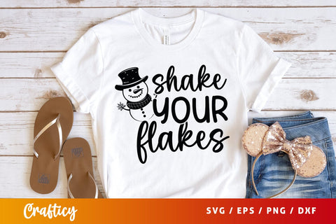 Shake Your Flakes Svg Design SVG Designangry 