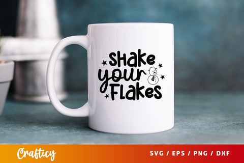 shake your flakes Svg Design SVG Designangry 