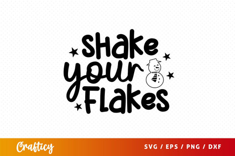 shake your flakes Svg Design SVG Designangry 