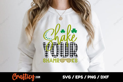 Shake Your Shamrocks SVG Design SVG Designangry 