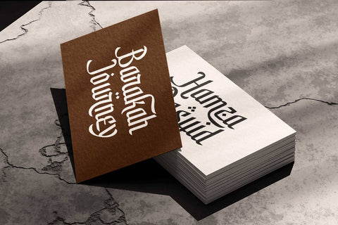 Shamirah – Arabic Style Display Font Font Arterfak Project 