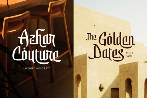 Shamirah – Arabic Style Display Font Font Arterfak Project 