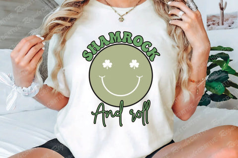 Shamrock And Roll SVG Design SVG Regulrcrative 