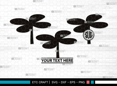 Shamrock Monogram, Shamrock Silhouette, Shamrock SVG, Clover Leaf Svg, Trefoil Svg, Patricks Leaf Svg, Three Leaf Svg, SB00532 SVG ETC Craft 