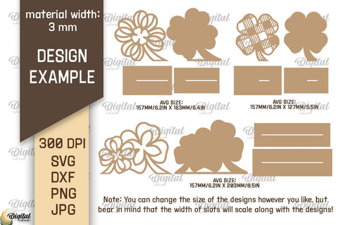 Shamrock Stand Laser Cut Bundle. St. Patrick's Day SVG SVG Evgenyia Guschina 