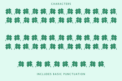Shamrock Sweetie Font Font Beck McCormick 