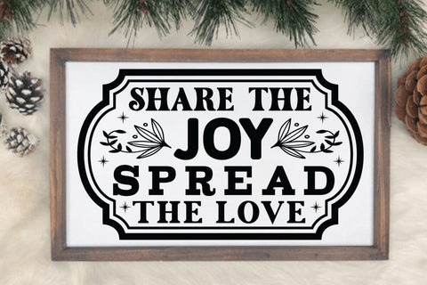 Share the joy spread the love SVG Angelina750 