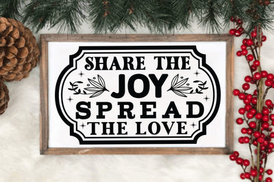 Share the joy spread the love SVG Angelina750 