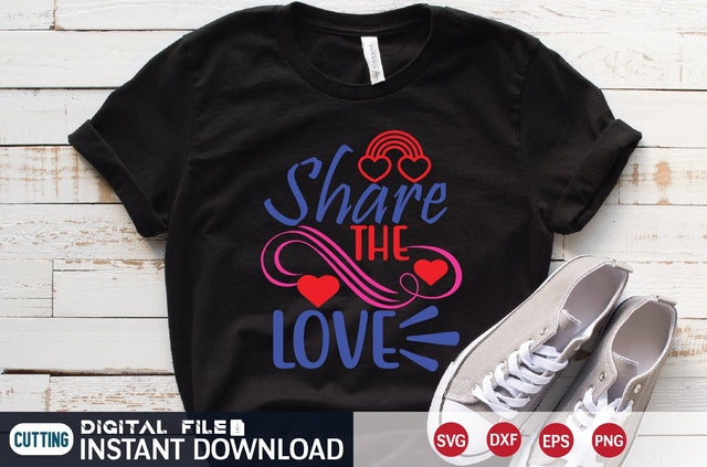 Share The Love Svg SVG designer krishna 