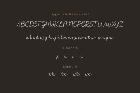 Sharine - Script Monoline Font Font twinletter 