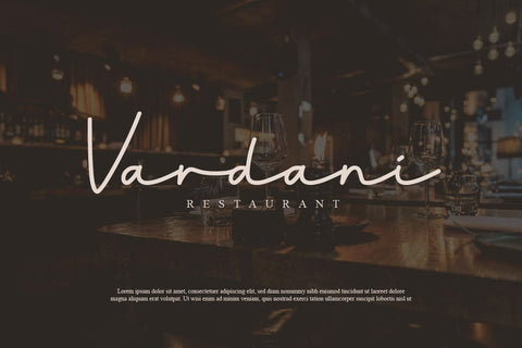 Sharine - Script Monoline Font Font twinletter 