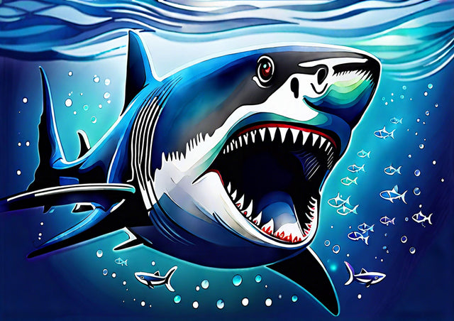 Shark Cutting Board Sublimation Regulrcrative 