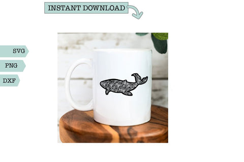 Shark Mandala Vinyl SVG Sharia Morton Designs 