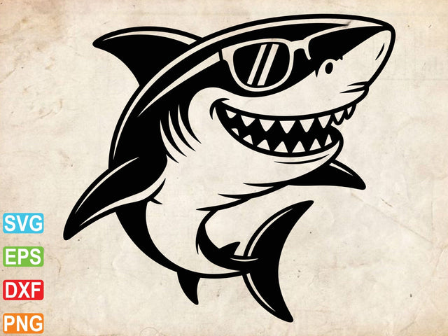 Shark Svg, Shark Clipart, Shark Laser File SVG Creativeart88 