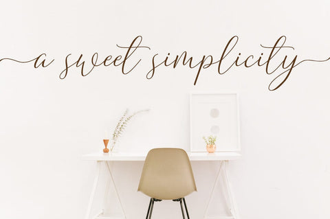 Sharland Luxury Script Font Heinzel Studio 