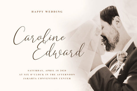 Sharland Luxury Script Font Heinzel Studio 