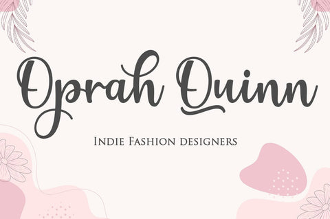 Shawty Script Font Studio Natural Ink 