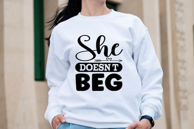 She doesn t beg SVG Angelina750 