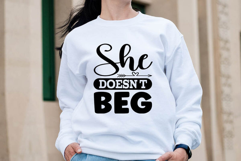 She doesn t beg SVG Angelina750 