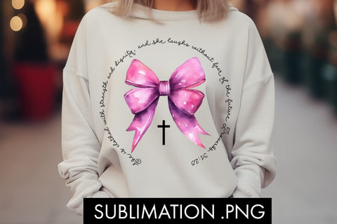 She Is Clothed Proverbs PNG Sublimation Sublimation Freeling Design House 