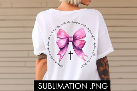 She Is Clothed Proverbs PNG Sublimation Sublimation Freeling Design House 