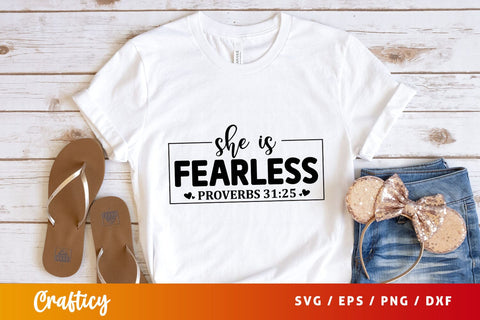 she is fearless proverbs 3125 Svg Design SVG Designangry 