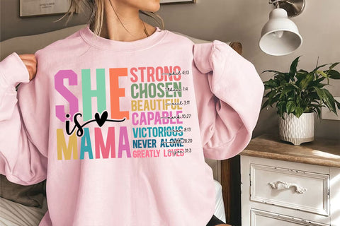 She Is MiMi/Moma/NaNa/GiGi Png Bundle, Retro Mother PNG, Blessed Mom Png, Mom Shirt, Mom Life Png, Mother's Day Png, Mom Png, Gift for Mom SVG BB Type Studios 