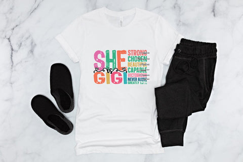 She is Mom Mama Gigi Mimi meme SVG PNG Design SVG sk.swapon Roy 