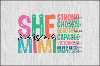 She is Mom Mama Gigi Mimi meme SVG PNG Design SVG sk.swapon Roy 