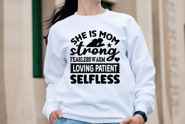 She is Mom strong fearless warm loving patient selfless-01 SVG Angelina750 