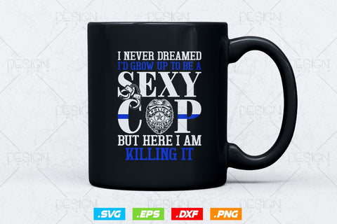 She Is Not Just A Police Officer She Is My Daughter Svg Png, First Responder, Daughter Gifts, USA Flag Patriotic Gifts For 4th Of July Svg SVG DesignDestine 