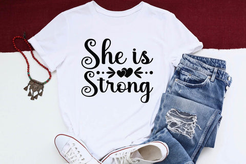 She is Strong 2 SVG Angelina750 