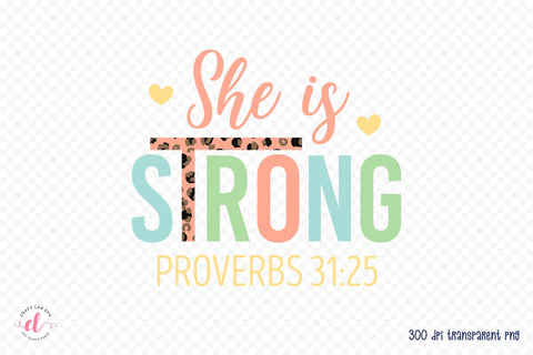 She is Strong - Nurse Sublimation Design Sublimation CraftLabSVG 