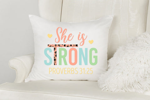 She is Strong - Nurse Sublimation Design Sublimation CraftLabSVG 