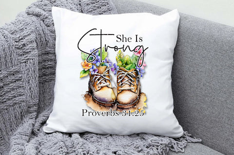 She Is Strong Proverbs 31:25 Sublimation Sublimation Jagonath Roy 
