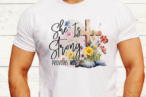 She Is Strong Sublimation Design Sublimation Regulrcrative 