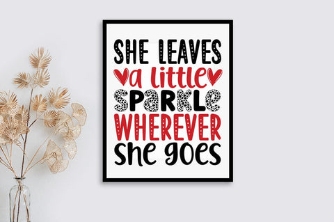 She leaves a little sparkle wherever she goes SVG Design SVG Designangry 