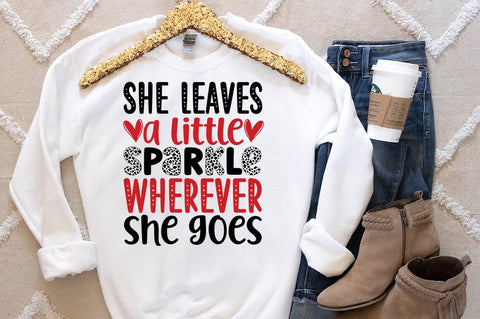 She leaves a little sparkle wherever she goes SVG Design SVG Designangry 