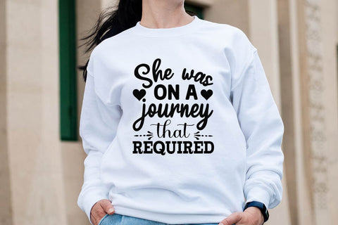 She was on a journey that required-01 SVG Angelina750 