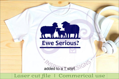 Sheep Family Name Sign, Farm lovers SVG for Laser cutting SVG APInspireddesigns 