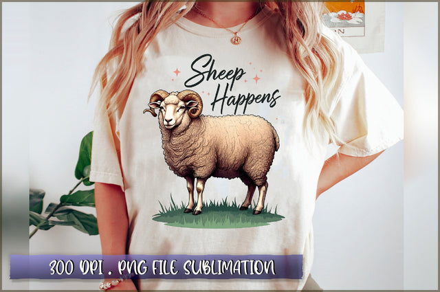 Sheep happens Sublimation Sublimation Shetara Begum 